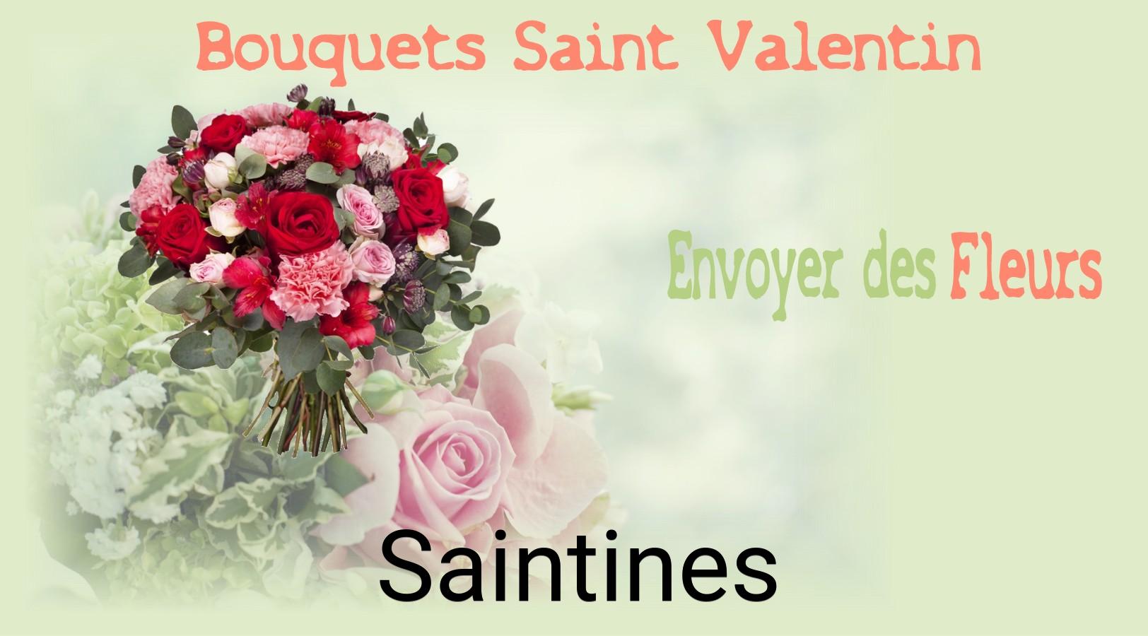 Roses de Saint-Valentin livrées à Saintines